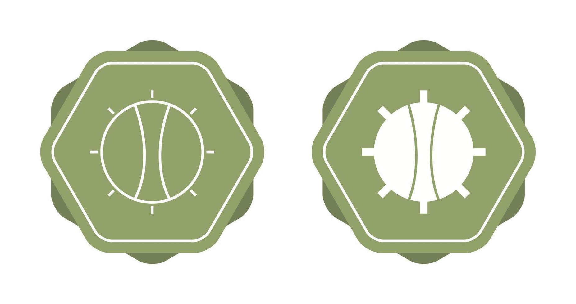 Temperature Knob Vector Icon