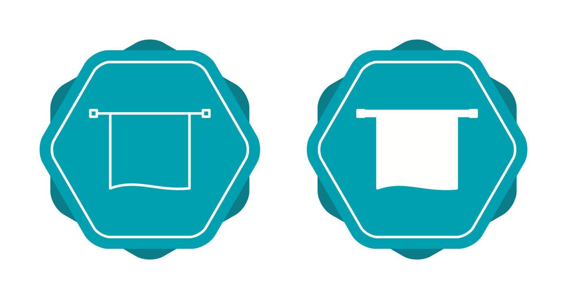 Towel Dryer Vector Icon