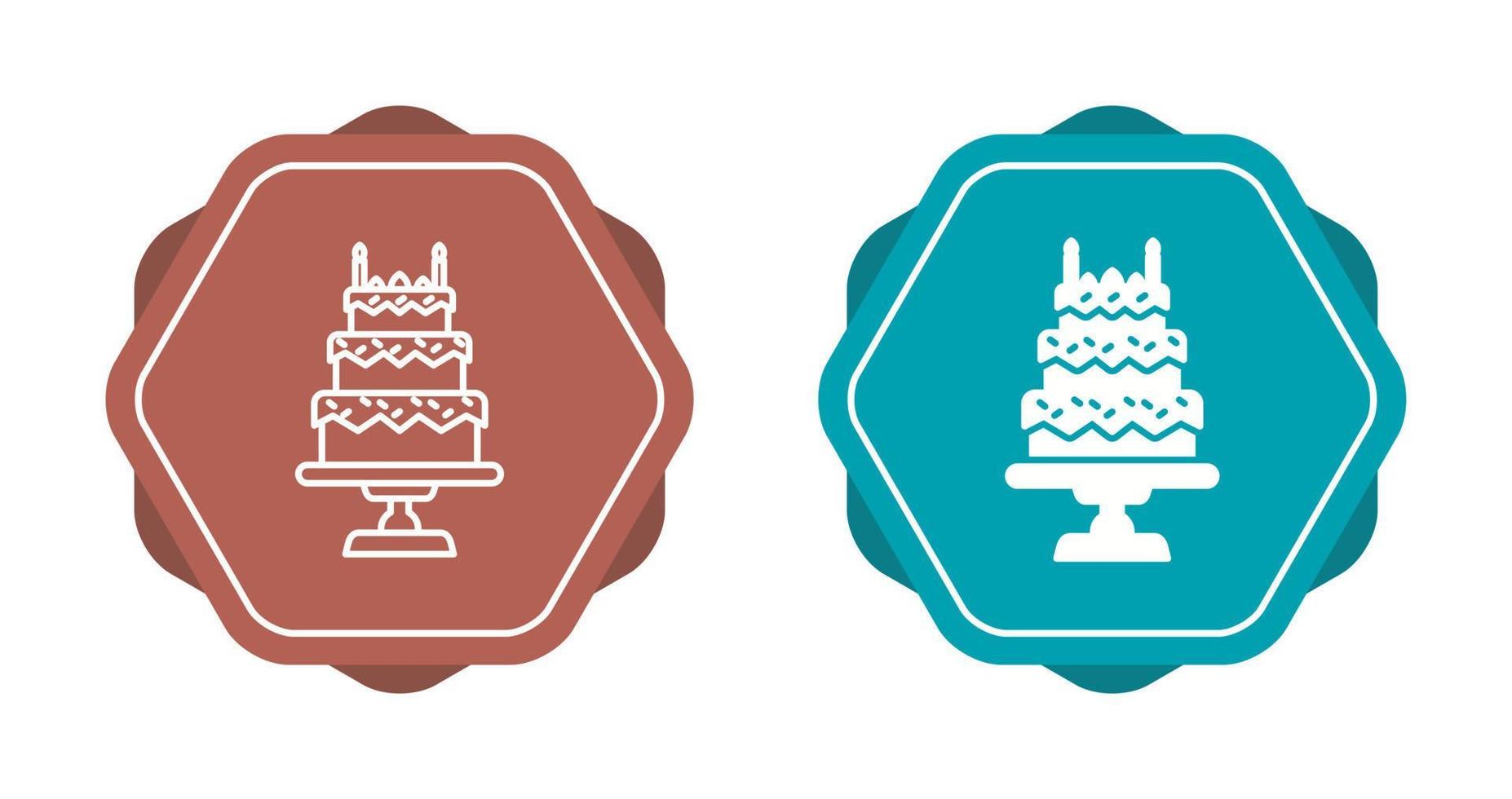 Birthday Cake Vector Icon