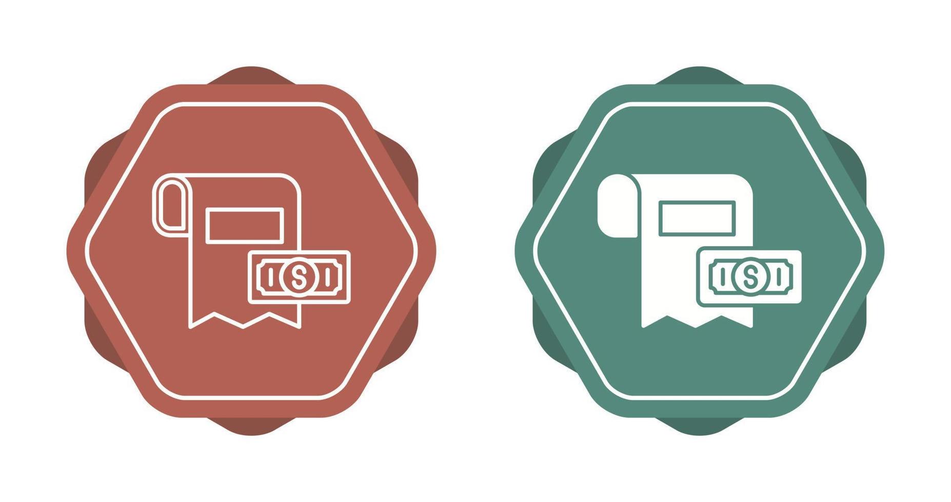 Bills Vector Icon