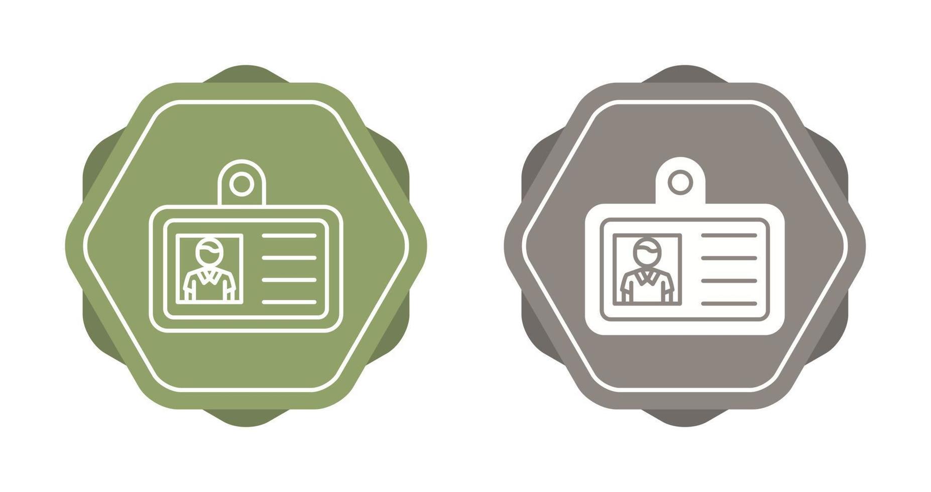 Staff Card Vector Icon