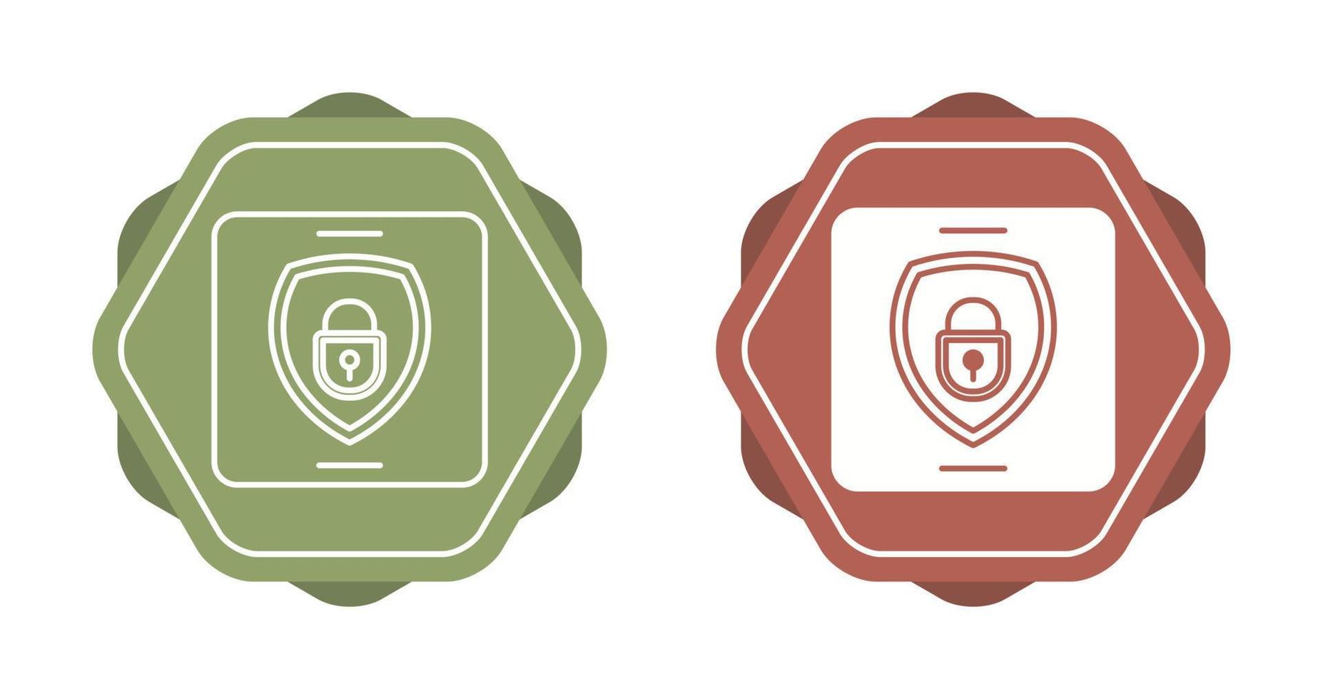 icono de vector de seguridad