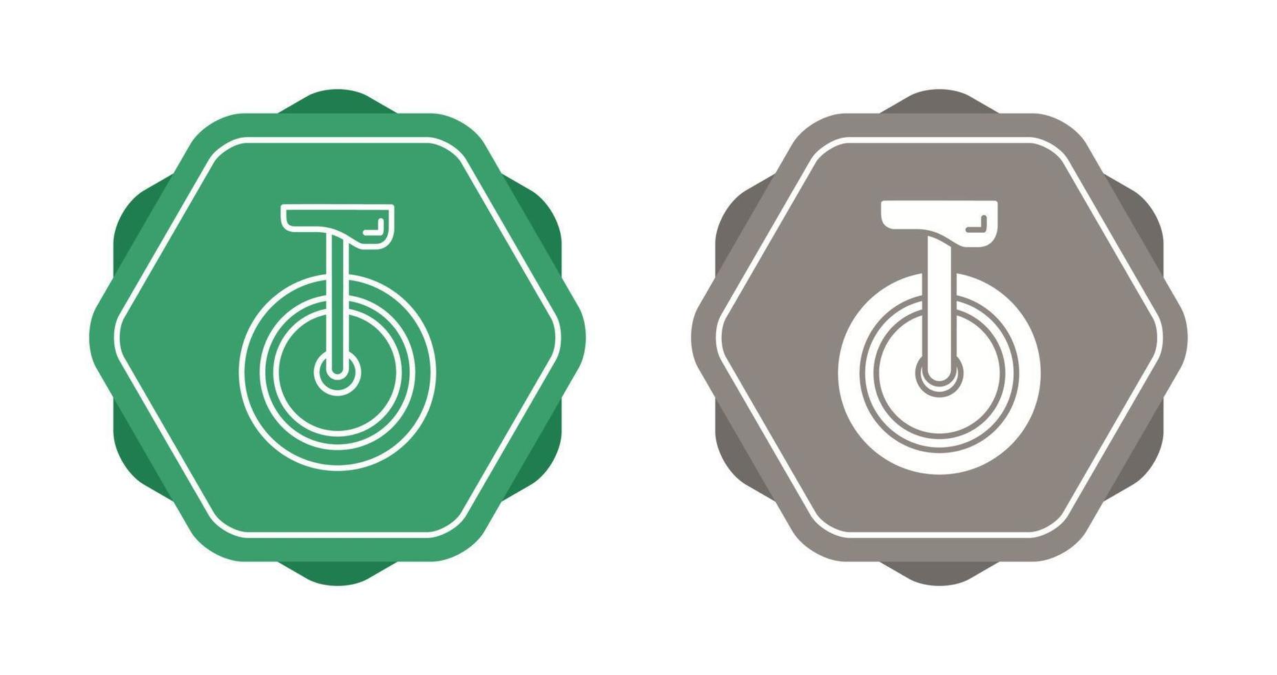 Unicycle Vector Icon