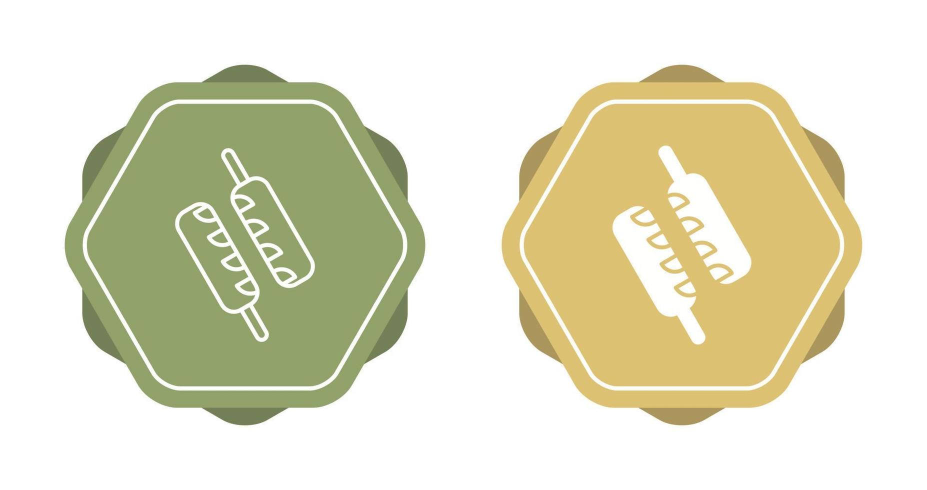 Corn Dog Vector Icon