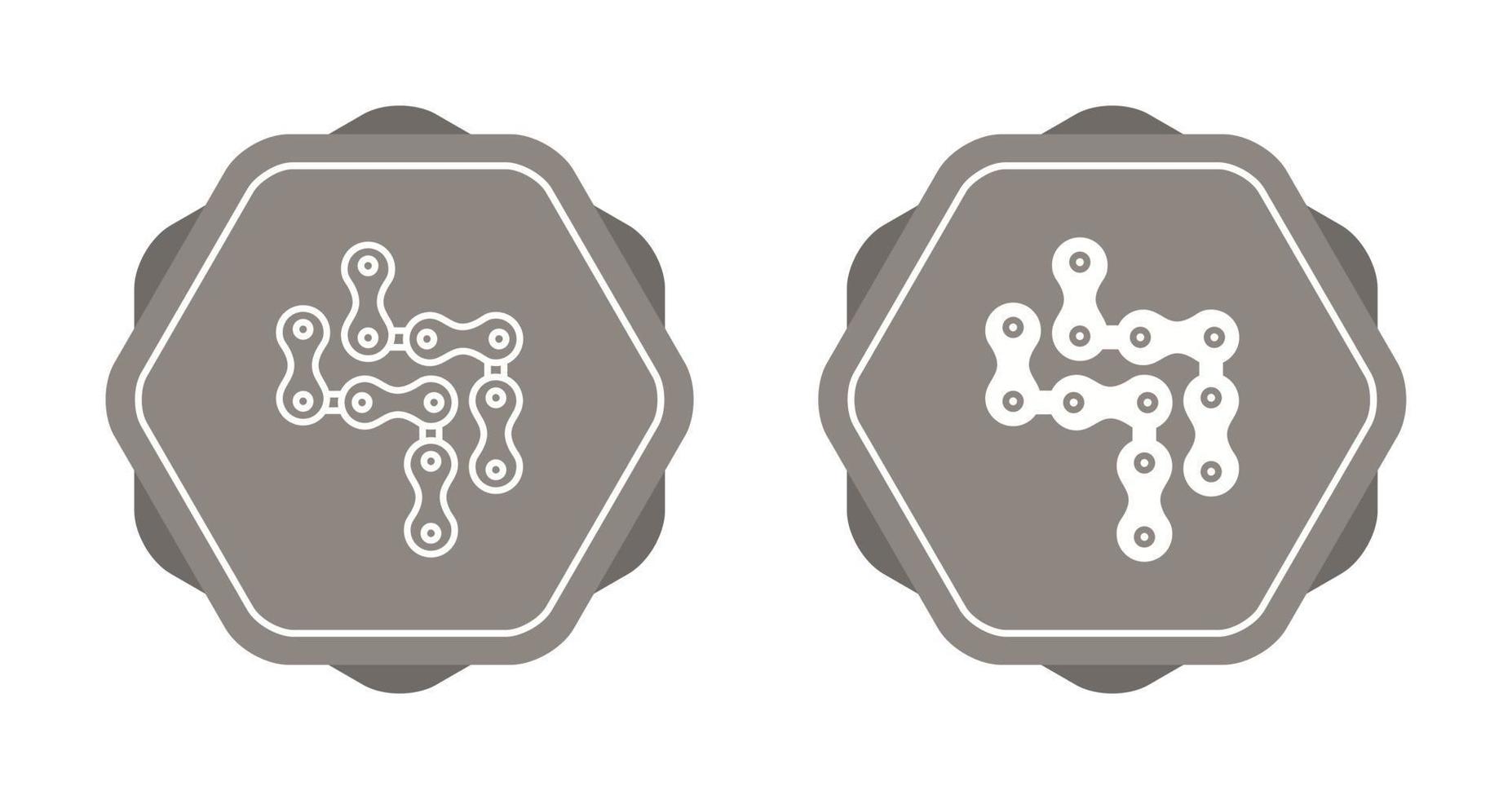 Cycle Chain Vector Icon