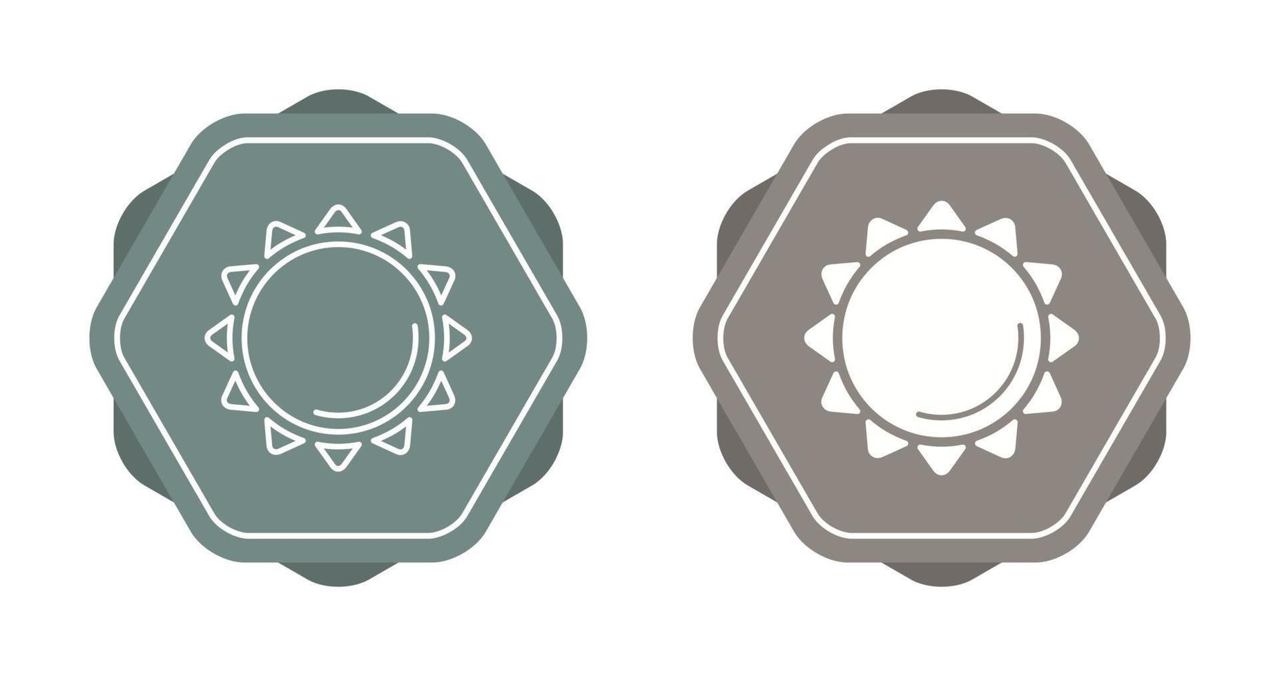Sun Vector Icon