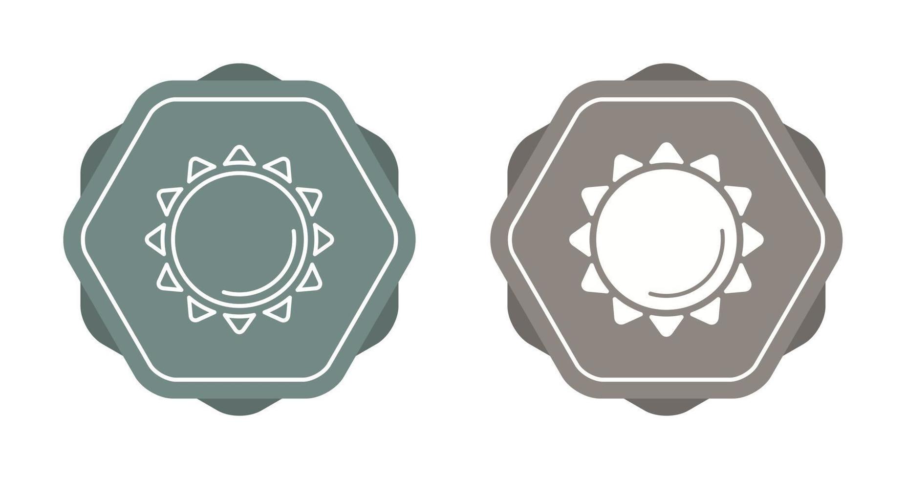 Sun Vector Icon