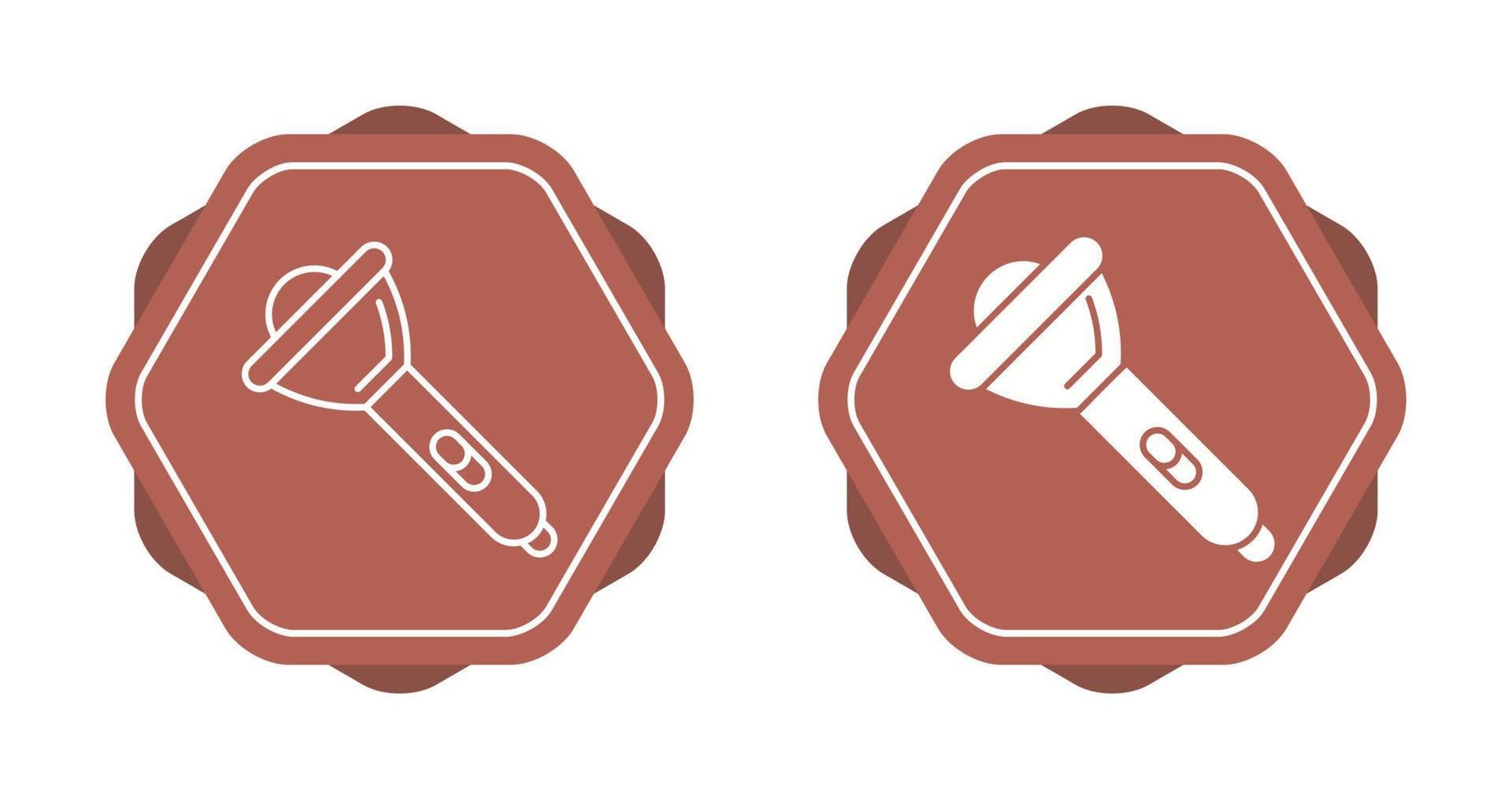 Flashlight Vector Icon