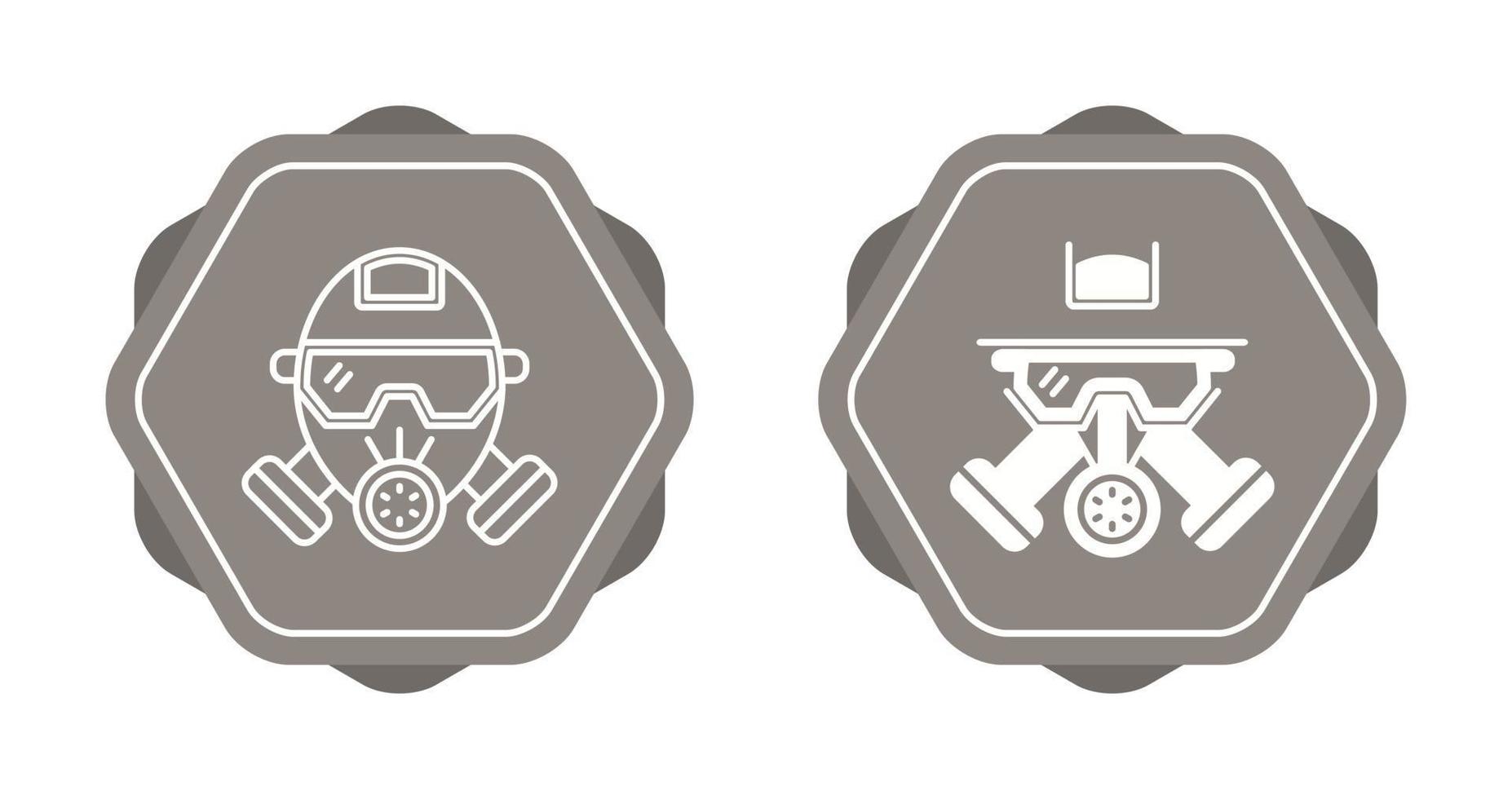 Gas Mask Vector Icon