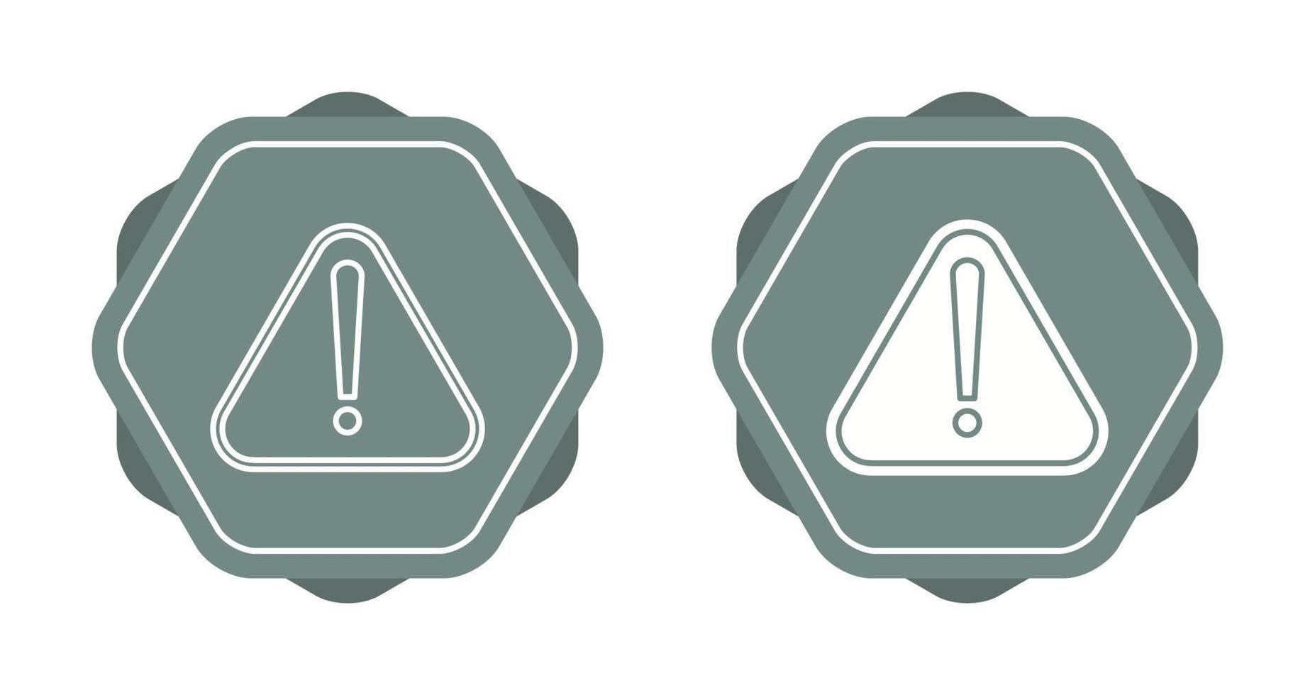 Warning Sign Vector Icon