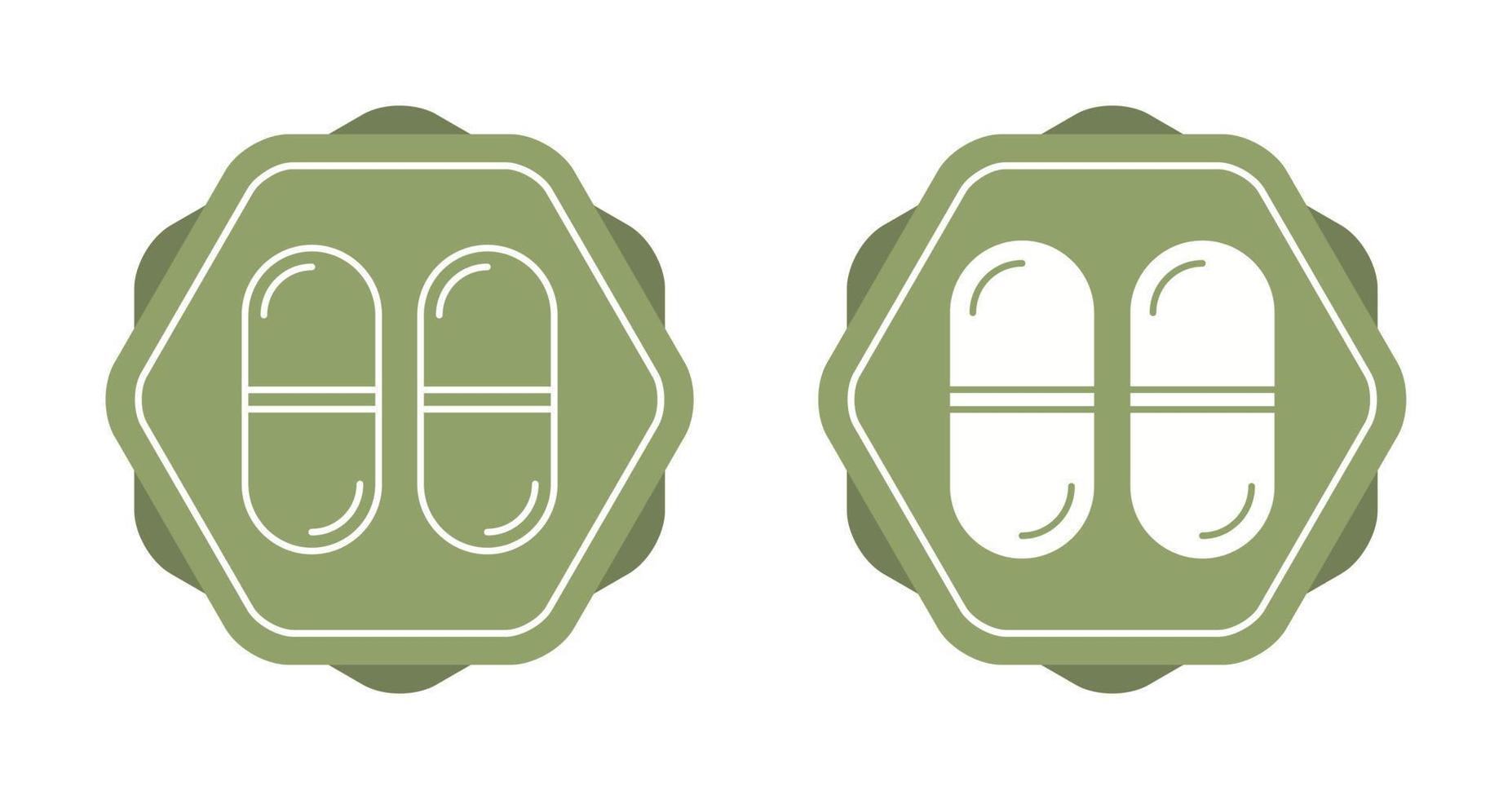 Capsules Vector Icon