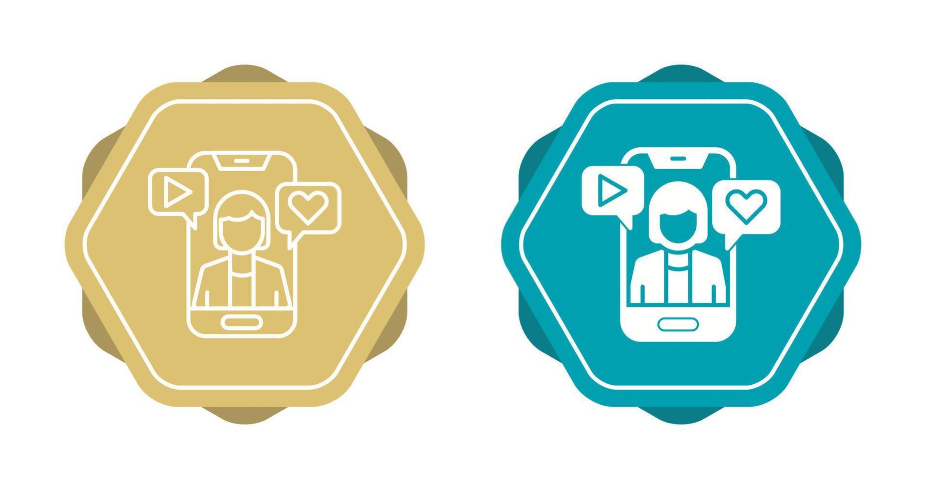 Influence Vector Icon