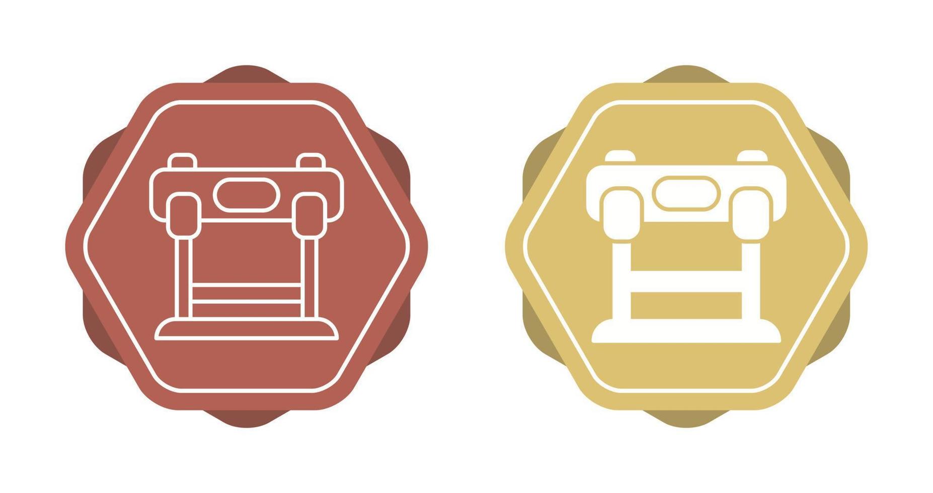 Hurdles Race Vector Icon