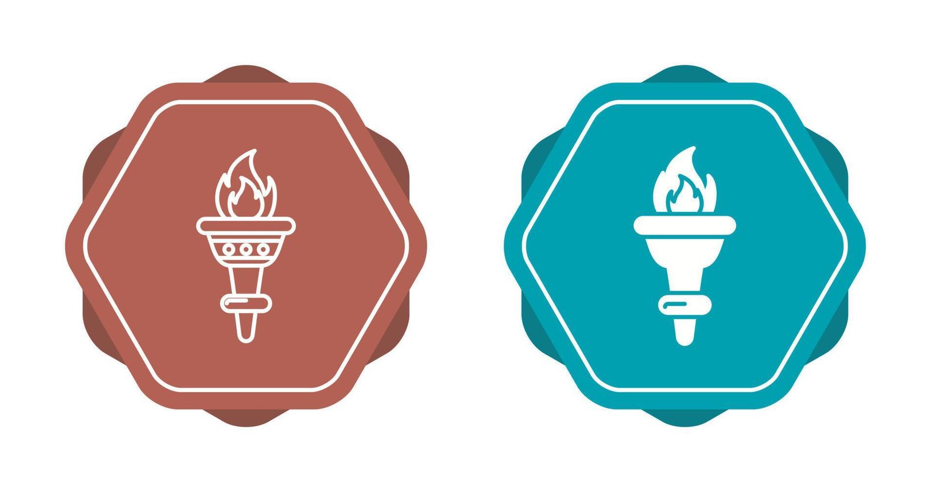 Torch Vector Icon