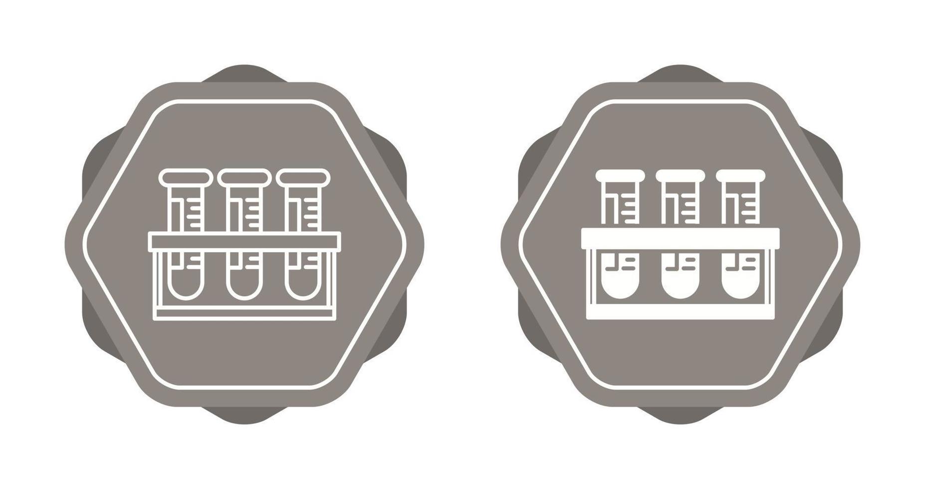 Test Tubes Vector Icon