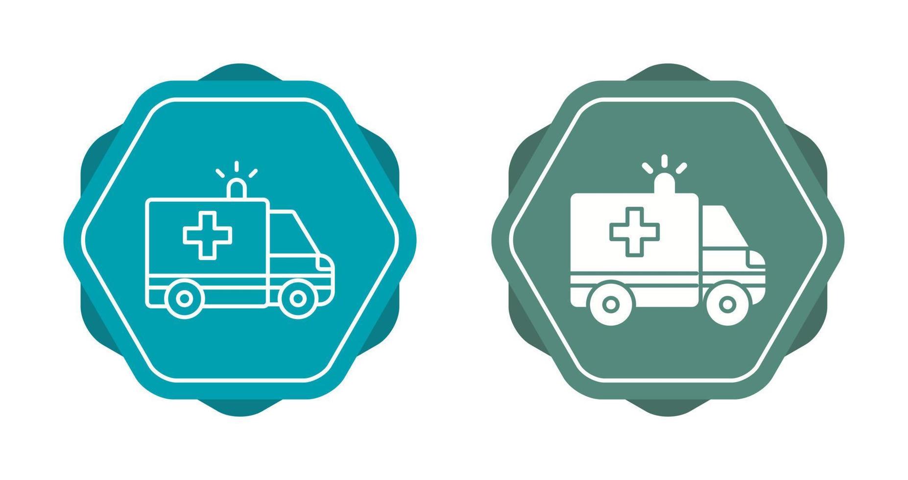 Ambulance Vector Icon
