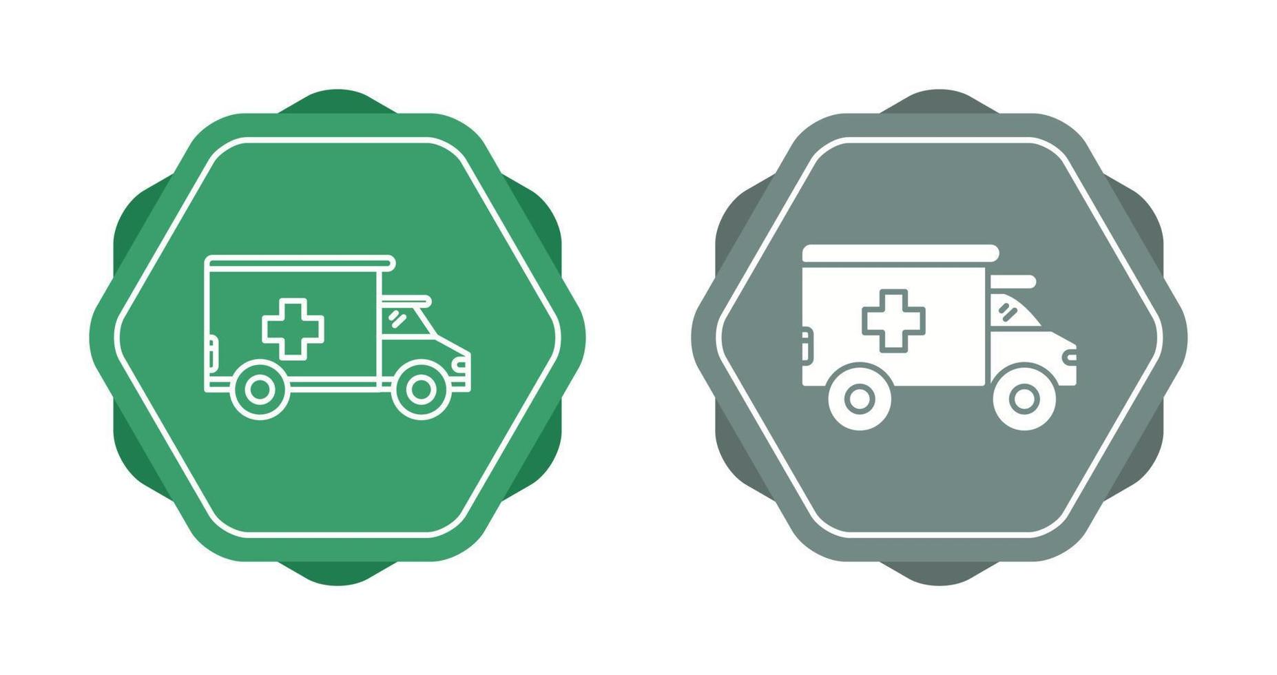 Ambulance Vector Icon