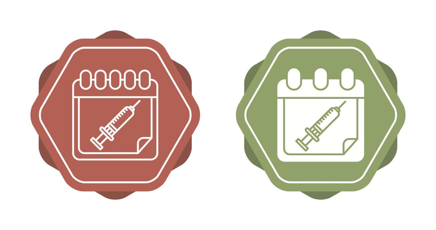 Vaccine Time Vector Icon