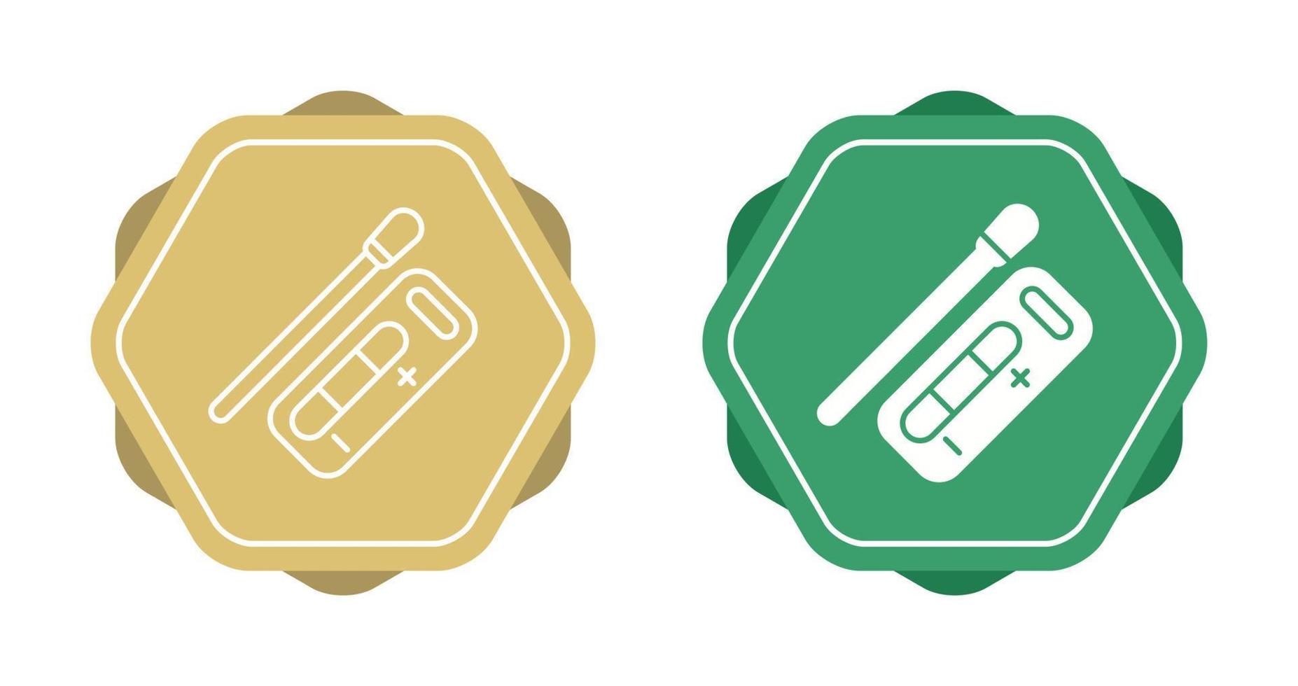 Rapid Test Vector Icon