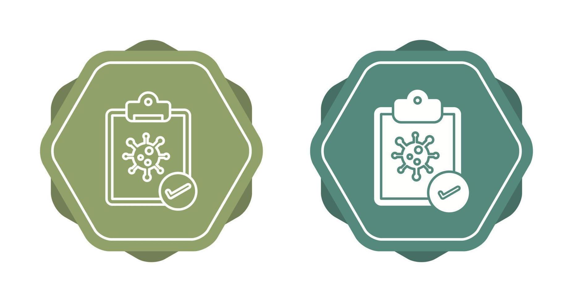 Test Results Vector Icon