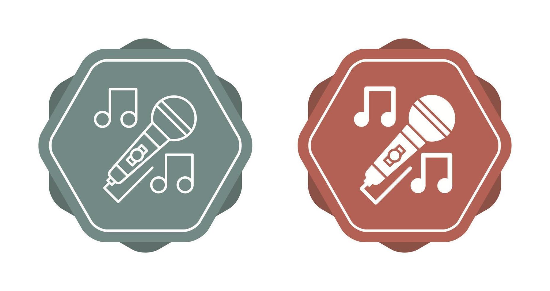 Karaoke Vector Icon