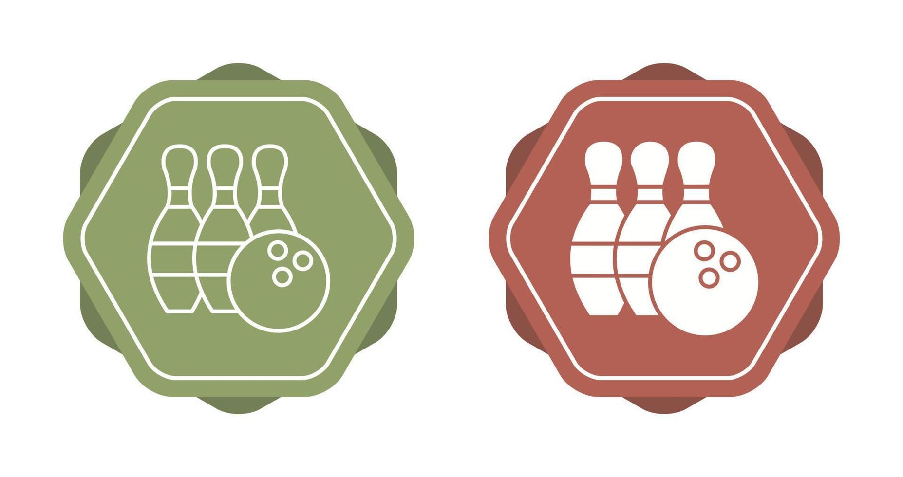 Bowling Vector Icon