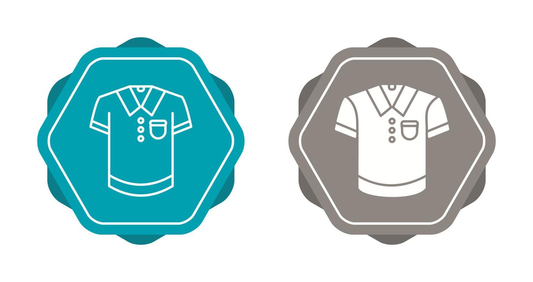 Polo Shirt Vector Icon