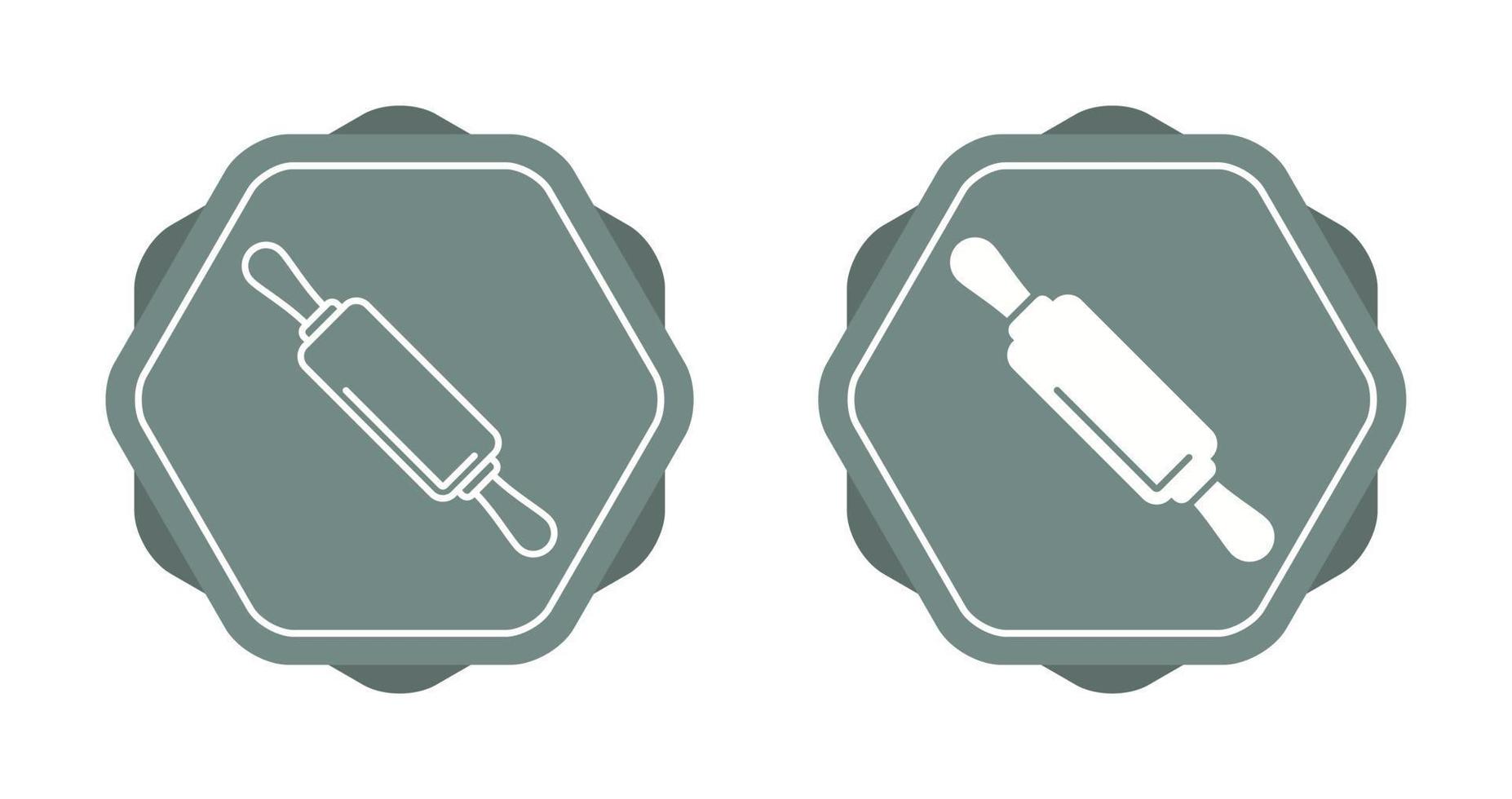 Rolling Pin Vector Icon