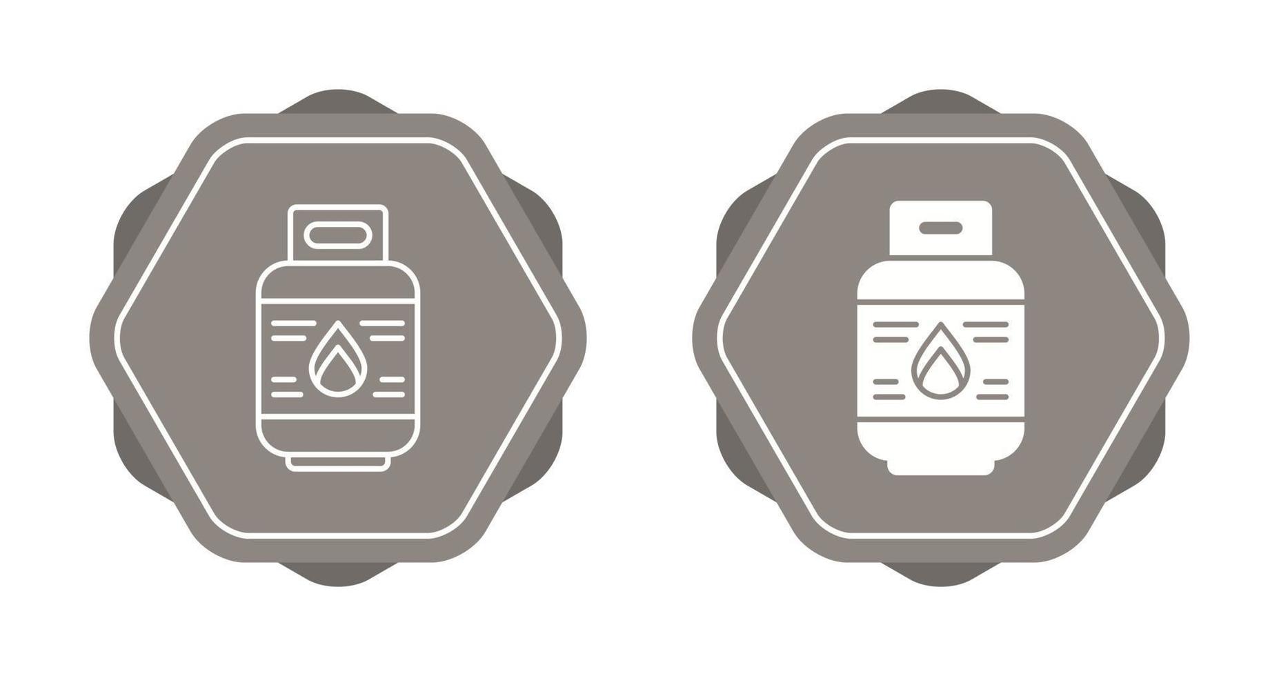 Gas Bottle Vector Icon