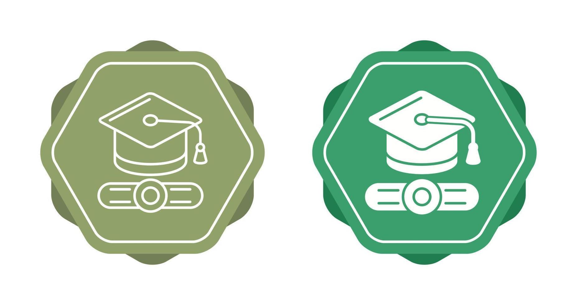 Graduated Vector Icon