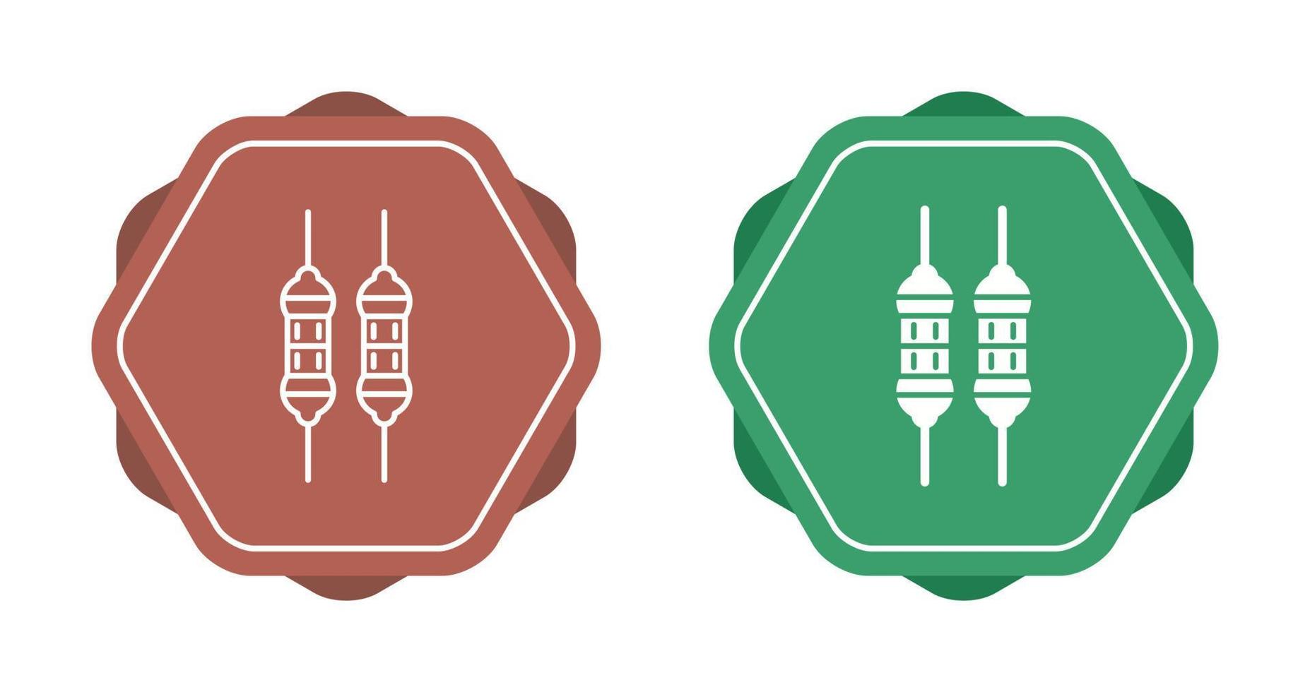 Resistor Vector Icon