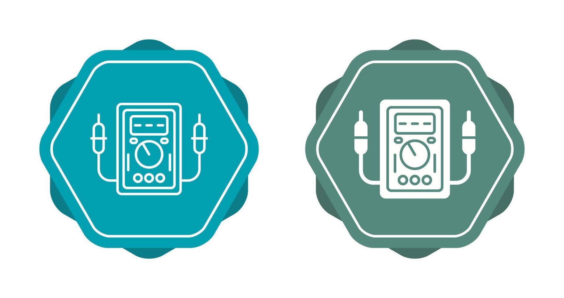 Voltmeter Vector Icon