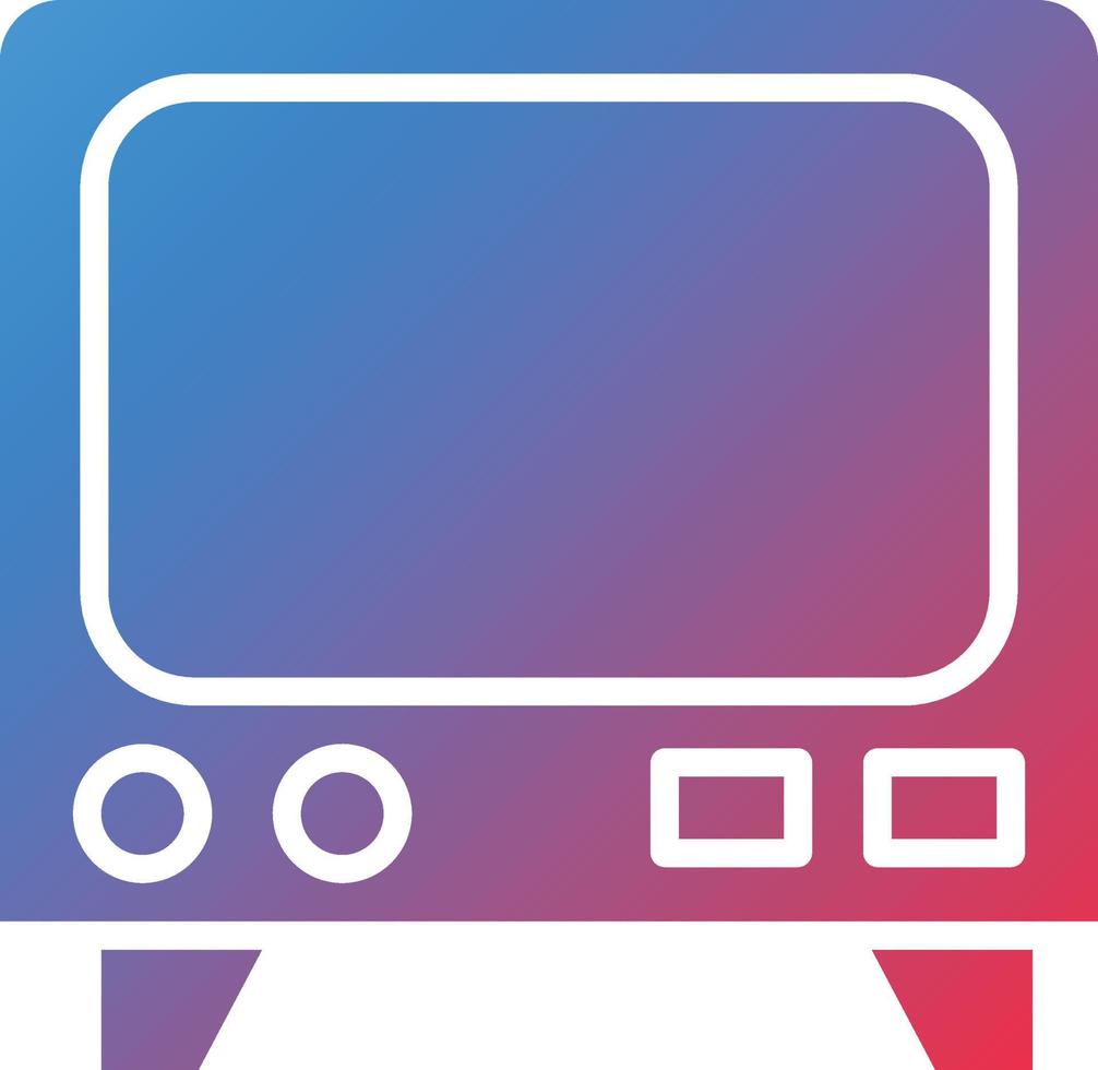 vector diseño televisión icono estilo