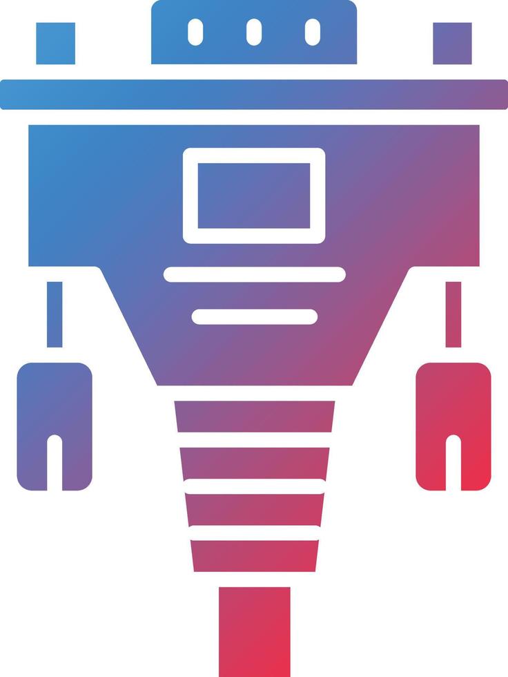Vector Design Vga Cable Icon Style