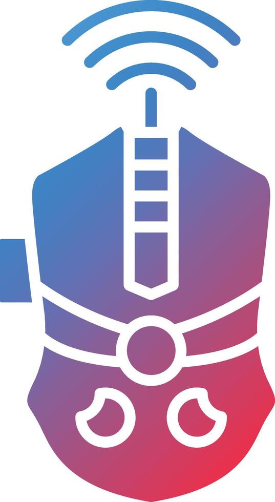 Vector Design Wireless Mouse Icon Style