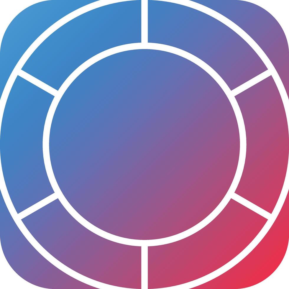 Vector Design Life Raft Icon Style