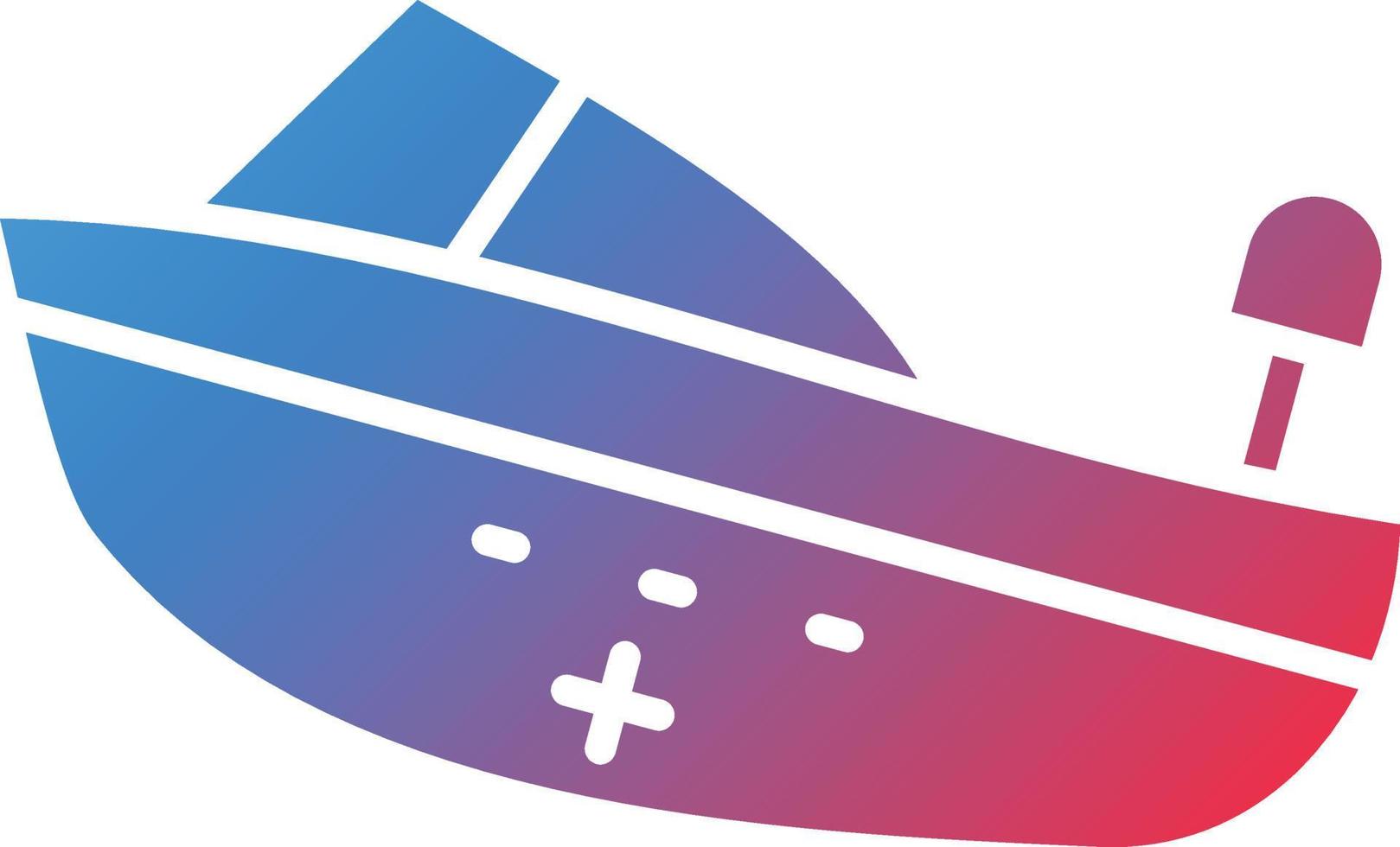 Vector Design Rescue Boat Icon Style