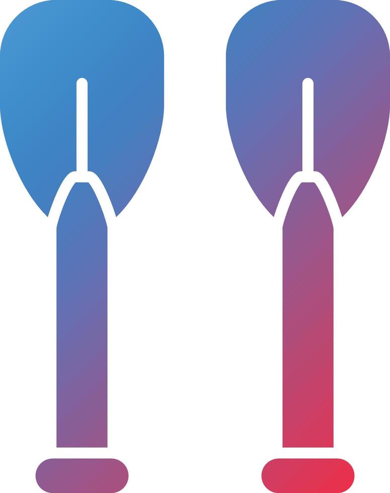 Vector Design Paddles Icon Style