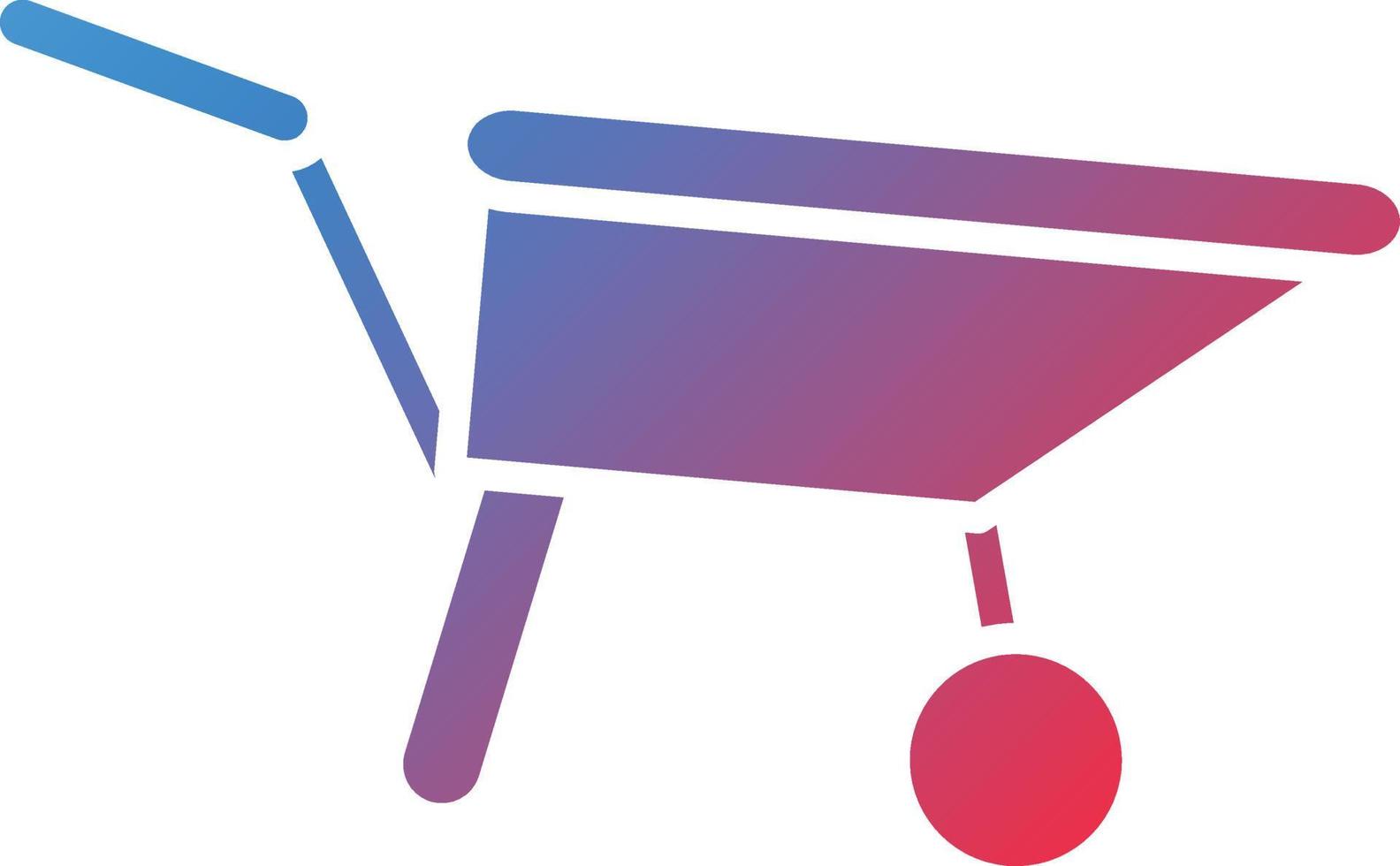 Vector Design Wheelbarrow Icon Style