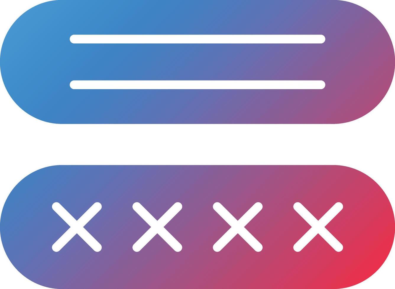 Vector Design Password Icon Style