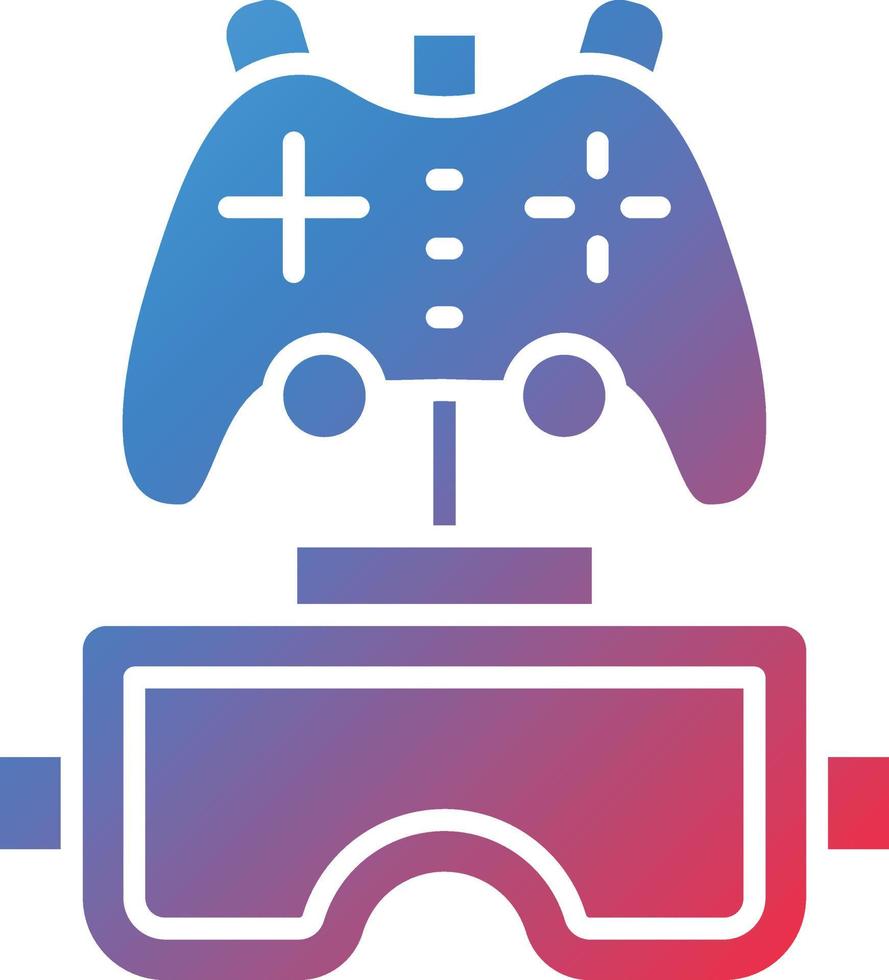 Vector Design Vr Gaming Icon Style