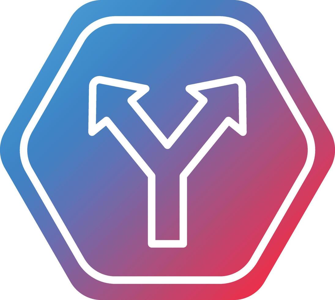 Vector Design Intersection Icon Style