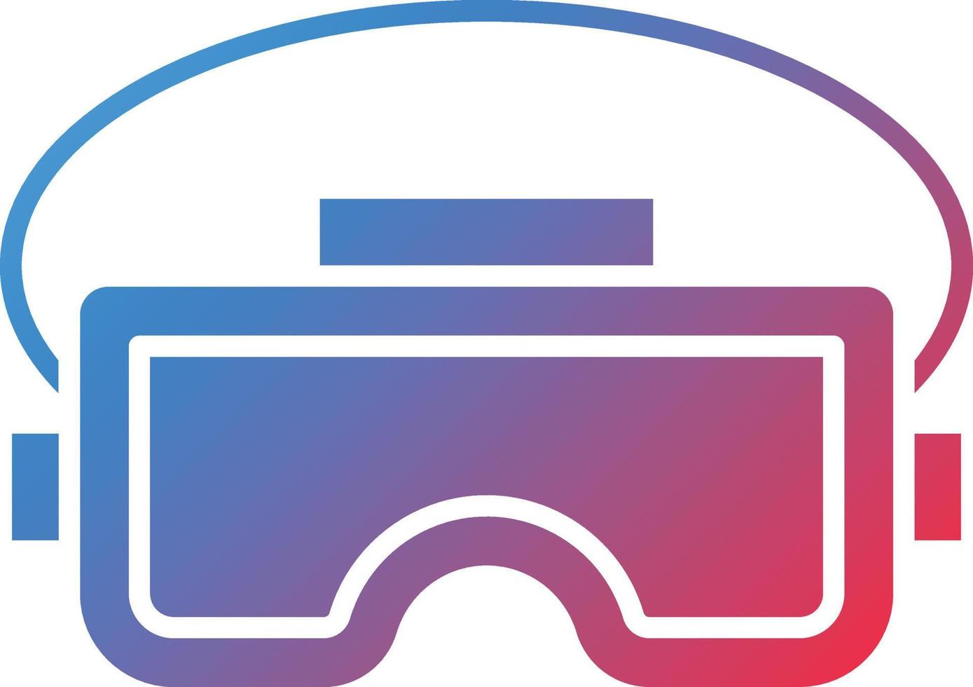 Vector Design Vr Glasses Icon Style