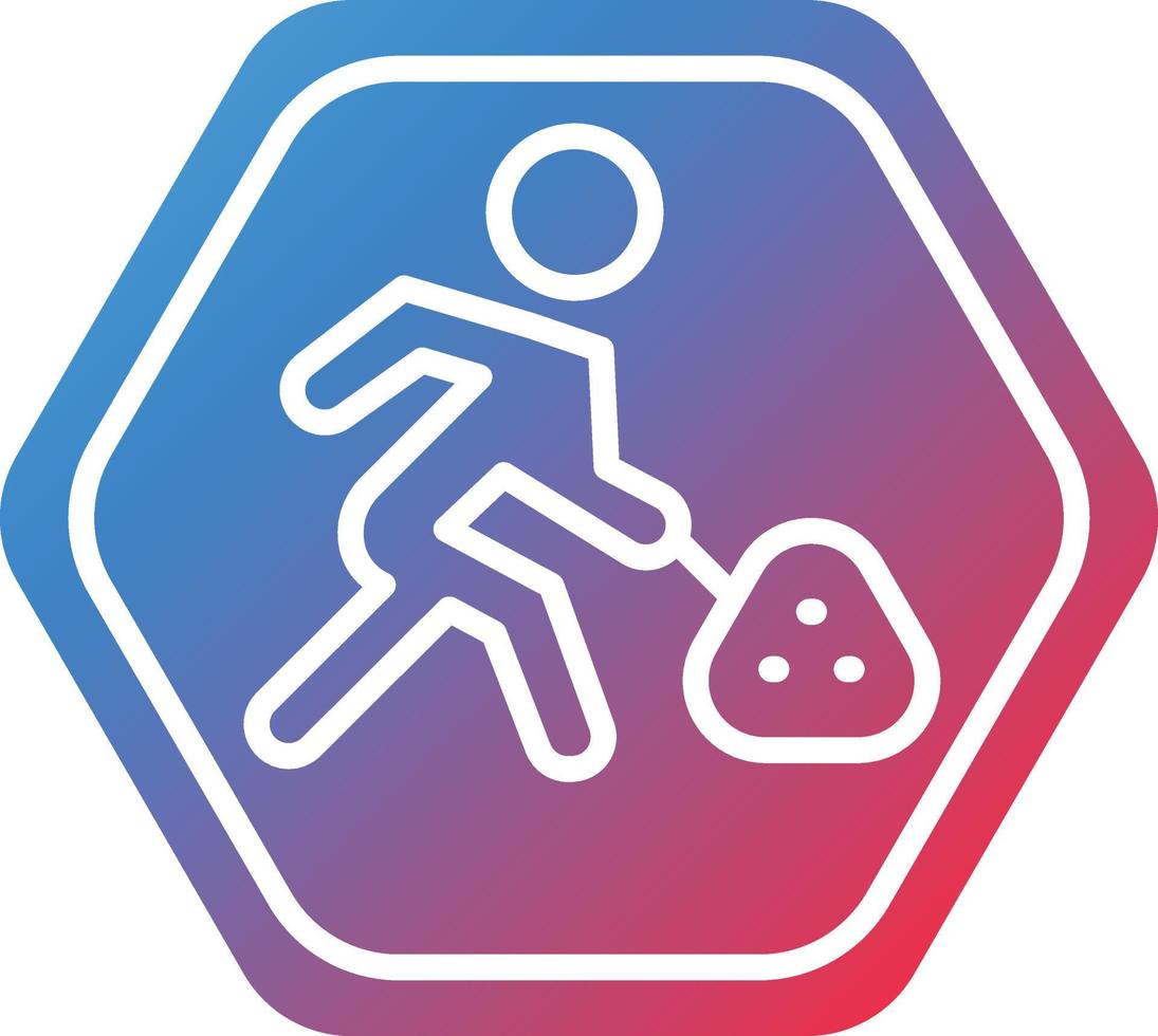 Vector Design Road Work Icon Style