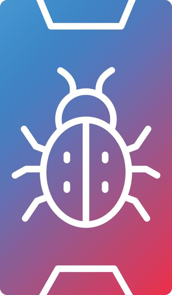 Vector Design Phone Virus Icon Style