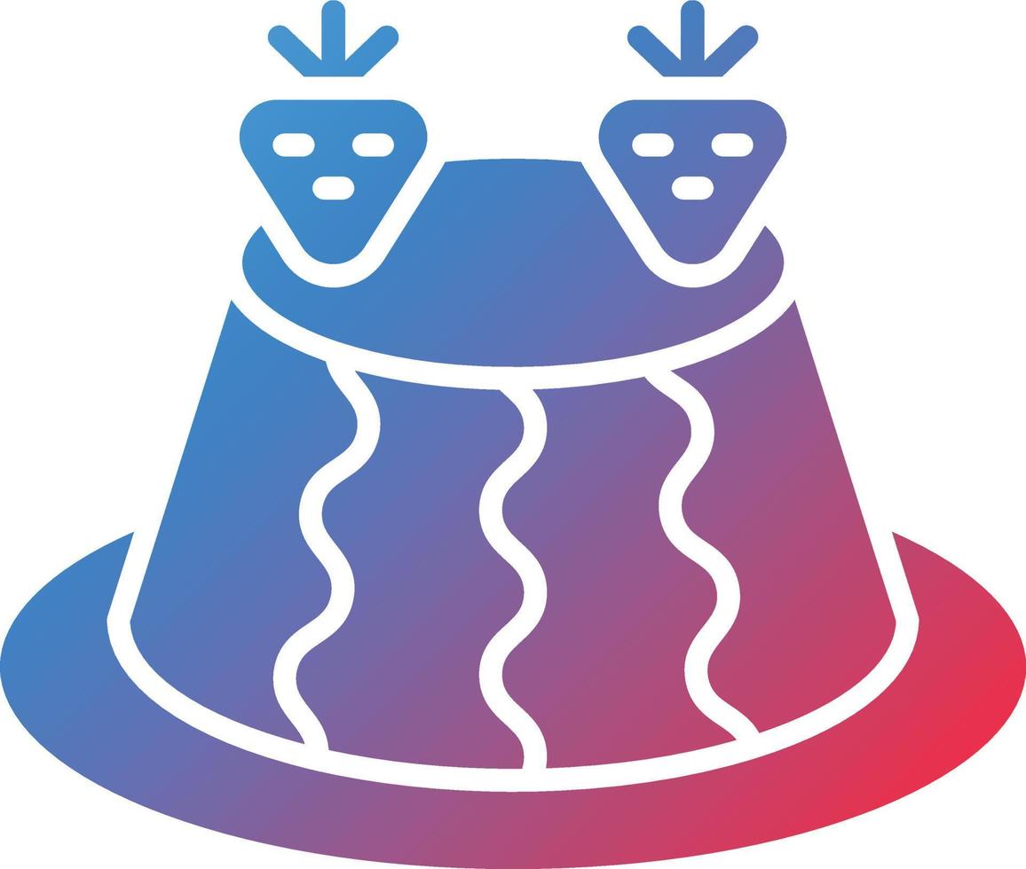 Vector Design Pudding Icon Style