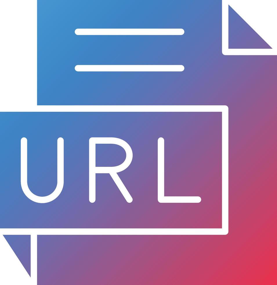 Vector Design URL Icon Style