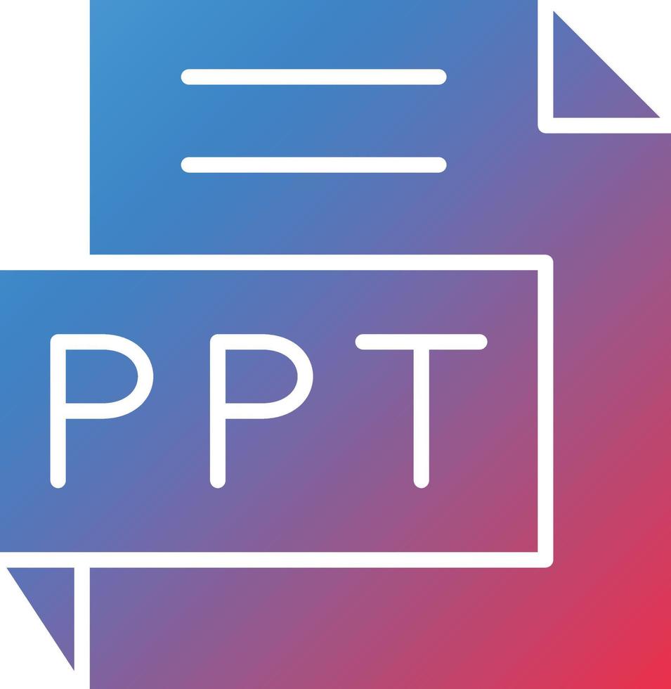 Vector Design PPT Icon Style