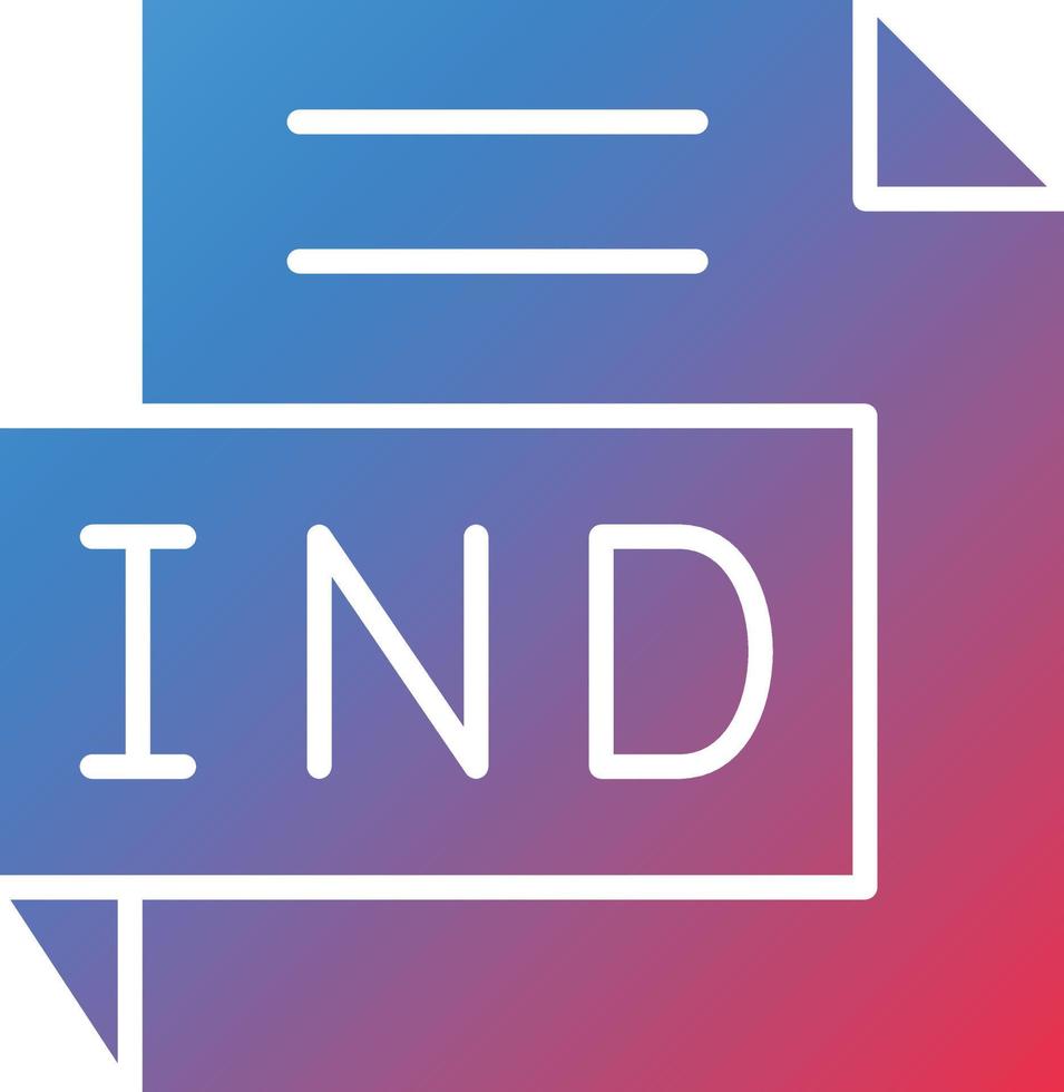 Vector Design IND Icon Style