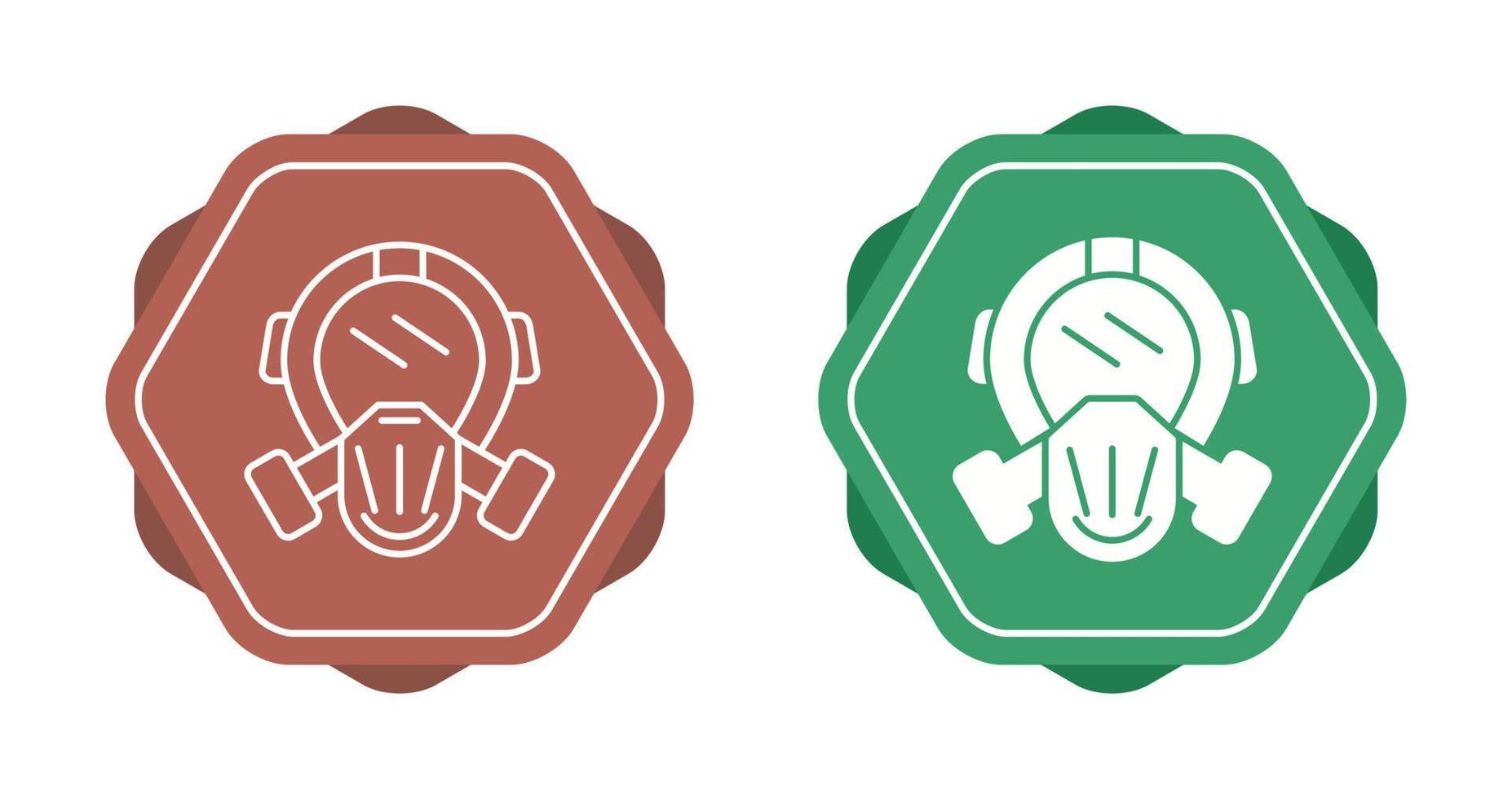 Gas Mask Vector Icon